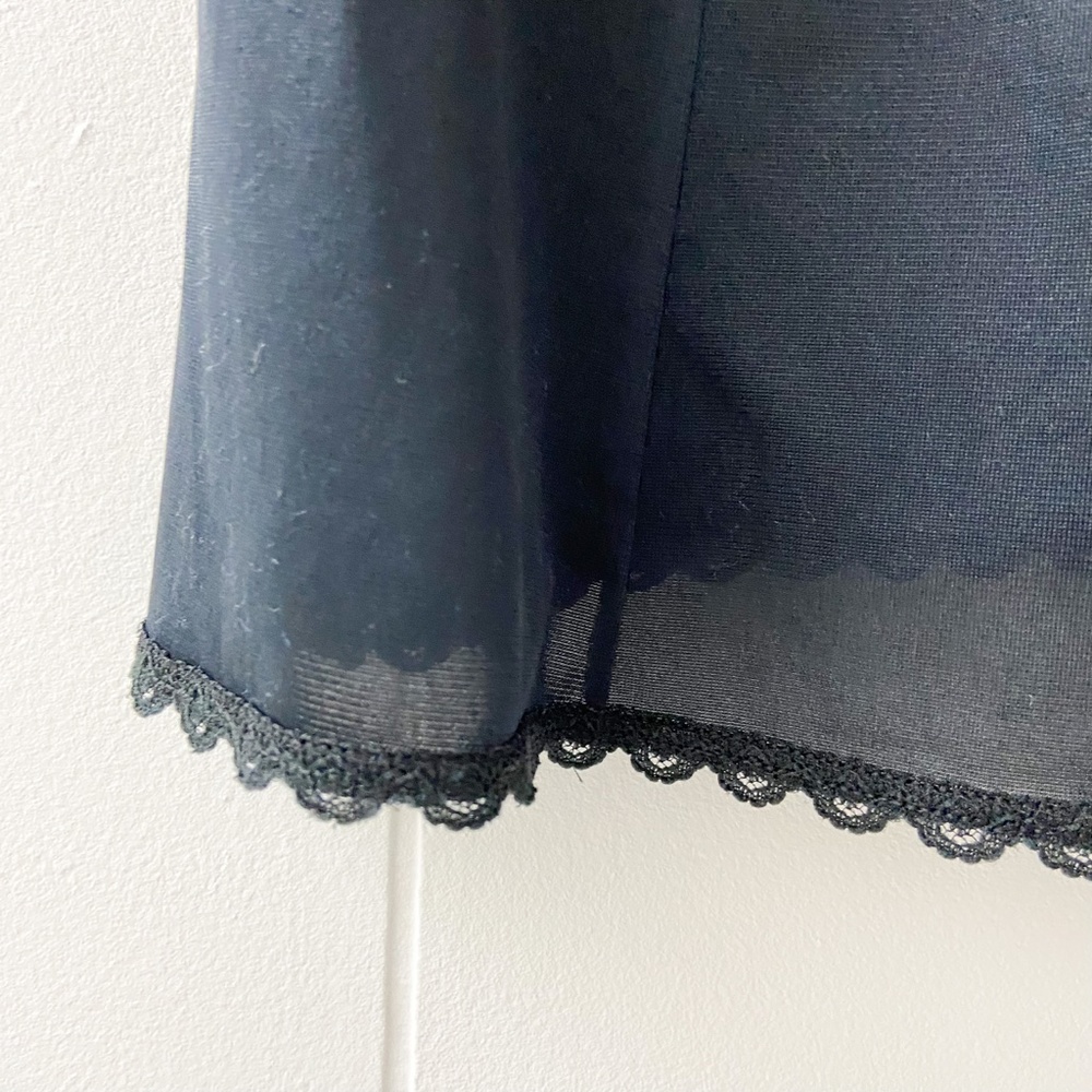 black lace camisole, black lace camisole tank, black lace tank, black camisole - Picture 4 of 7